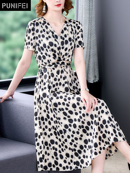 เดรสวัยผู้ใหญ่40-60ปี เดรสคุณแม่ ชุดเดรสทำงานวัยผู้ใหญ่ แบรนด์ MAMA DRESS