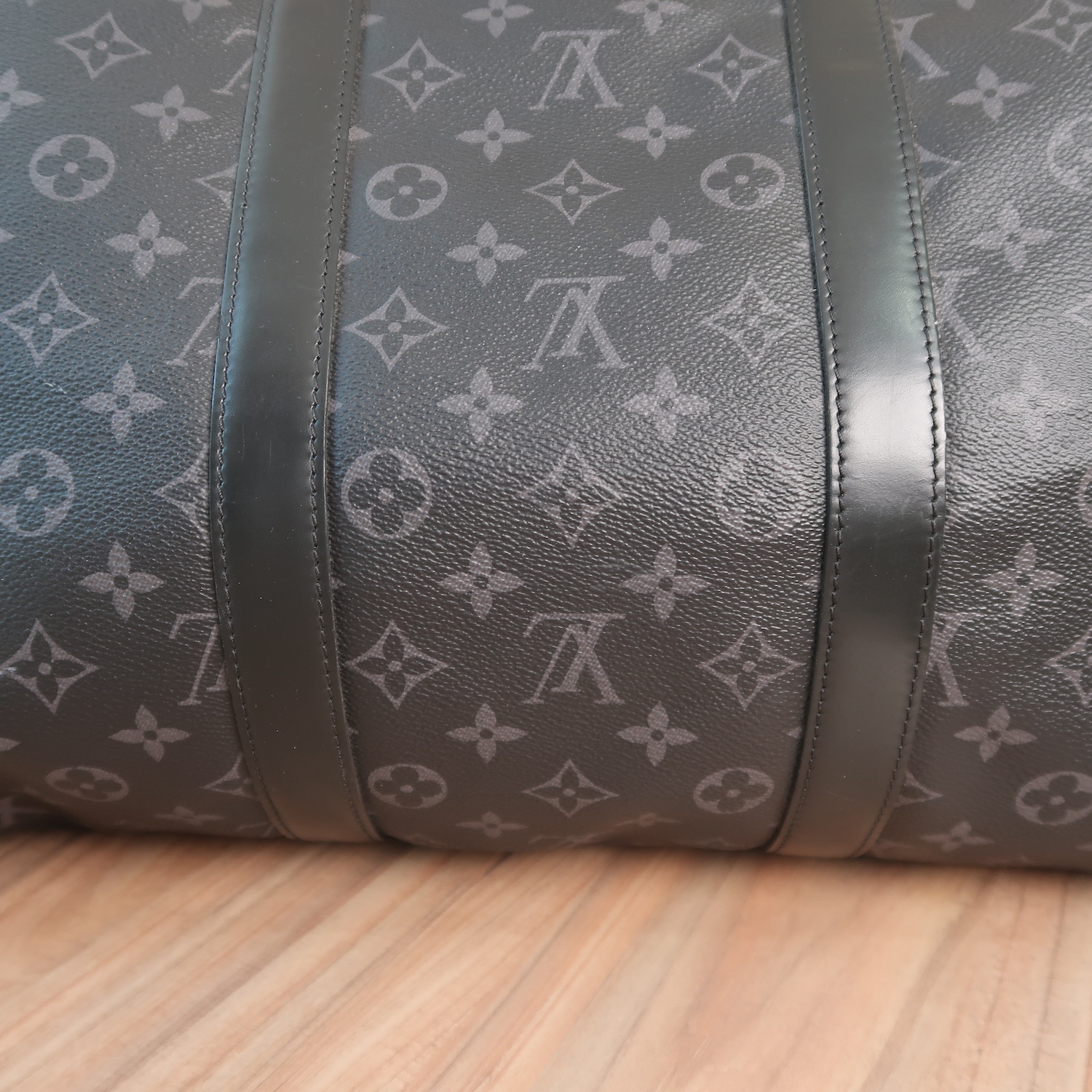 Louis Vuitton Monogram Eclipse Keepall 55 (2019)