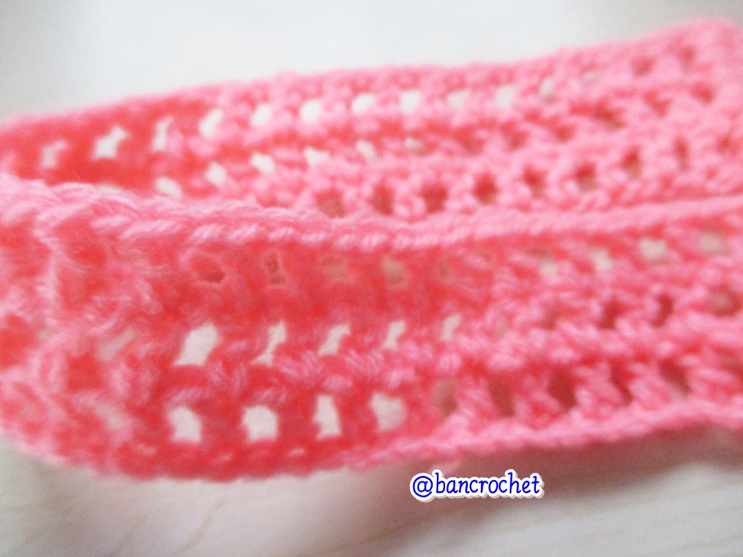 Bancrochet ราคาส่ง ที่คาดผมถักโครเชต์ crochet headband หลากสี 1-1.5*13 inch
