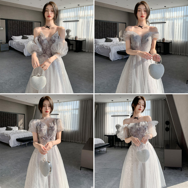 ชุดราตรี ชุดราตรีสวยหรู แบบ ทันสมัย Evening dress