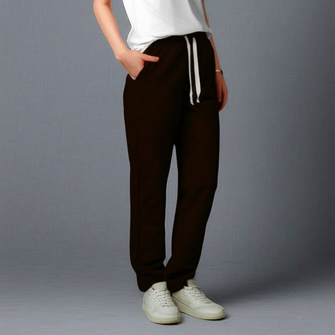 Trousers430 กางเกงขายาวเอวยืดปลายขาจัมพ์ มีกระเป๋าข้าง ผ้าคอตตอนยีนส์เนื้อหนาอย่างดีสีพื้น (ใส่ได้ทั้งชายและหญิง) มี 4 สี เขียวขี้ม้า, น้ำตาลเข้ม, น้ำตาลทอง, กรมท่า