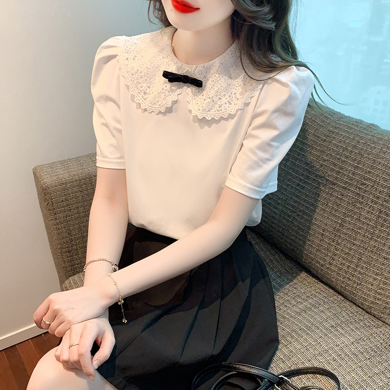 เสื้อผ้าวัยรุ่นเกาหลี เสื้อยืดวัยรุ่นผู้หญิง มีขนาด S M L XL