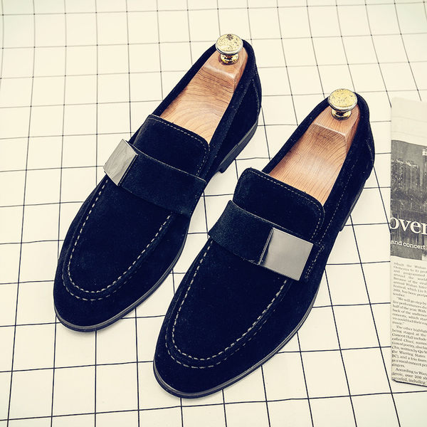 รองเท้าหนังผู้ชาย มีไซส์39-44 รองเท้าโลฟเฟอร์ชาย Slip-On Shoes