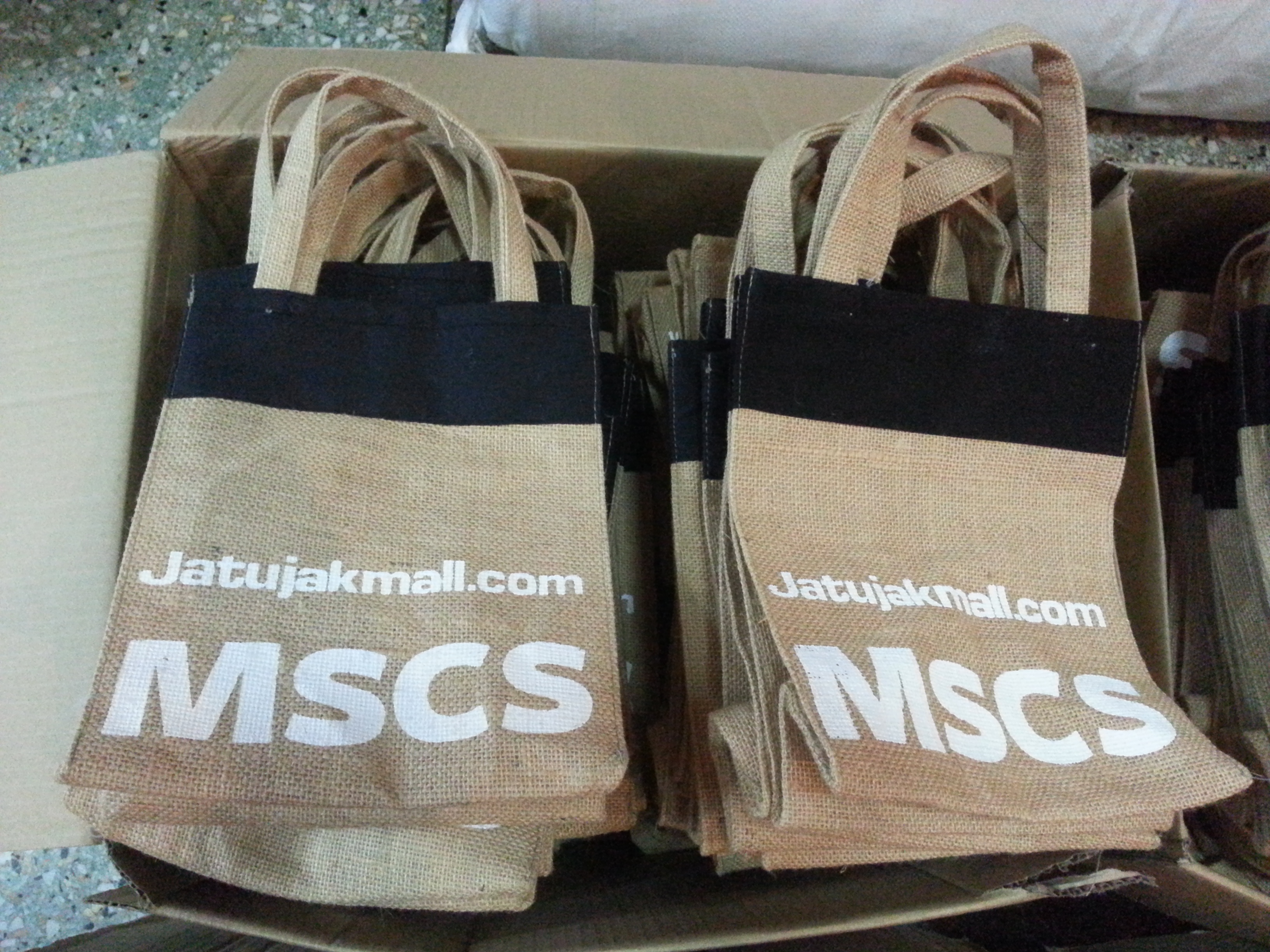 ถุงผ้ากระสอบสกรีน...บจก.MSC Sittipol