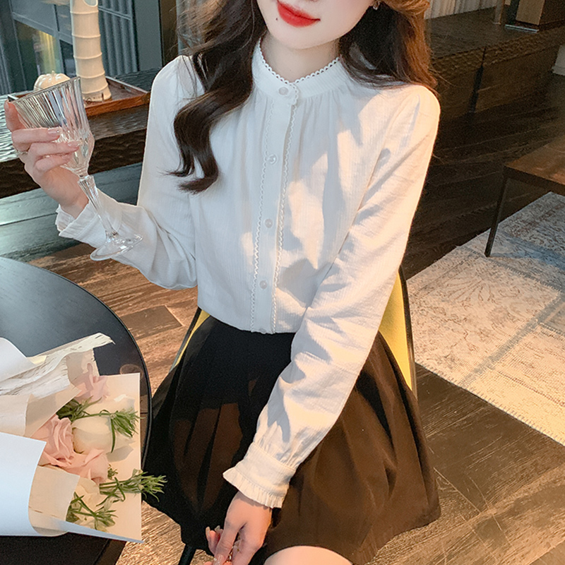 เสื้อเชิ้ตผู้หญิงใส่ทํางาน 390 บาทต่อชิ้น ฟรีค่าจัดส่ง