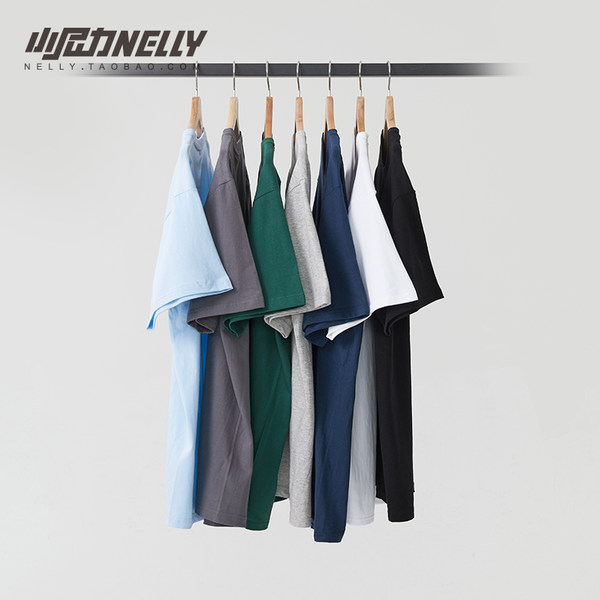 เสื้อยืดคอกลม ผู้ชาย เสื้อยืดผู้ชายเกาหลี เสื้อยืดเกาหลี แบรนด์ NELLY