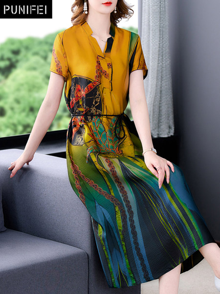 เดรสวัยผู้ใหญ่40-60ปี เดรสคุณแม่ ชุดเดรสทำงานวัยผู้ใหญ่ แบรนด์ MAMA DRESS
