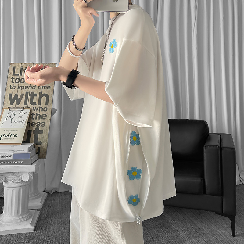 เสื้อยืดผู้ชายอ้วน S-5XL(อกเสื้อ39-51นิ้ว)