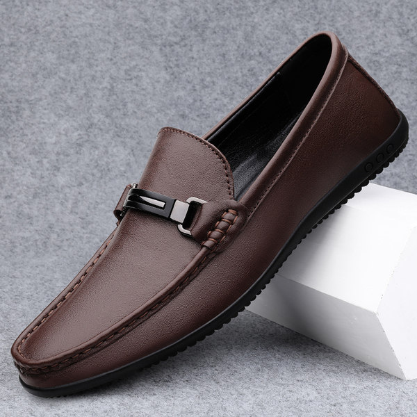 รองเท้าหนังผู้ชาย มีไซส์39-44 รองเท้าโลฟเฟอร์ชาย Slip-On Shoes