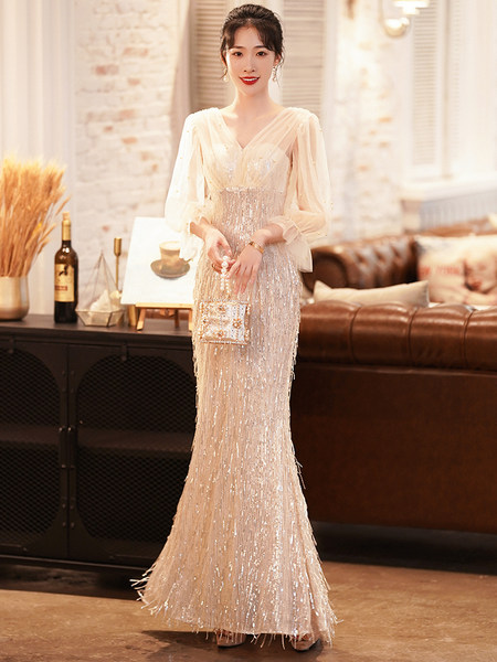 ชุดราตรี ชุดราตรีสวยหรู แบบ ทันสมัย Evening dress
