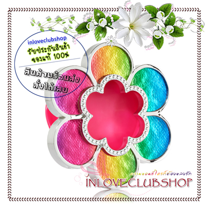 Bath & Body Works / Car Fragrance Holder (Rainbow Flowers) *Visor Clip