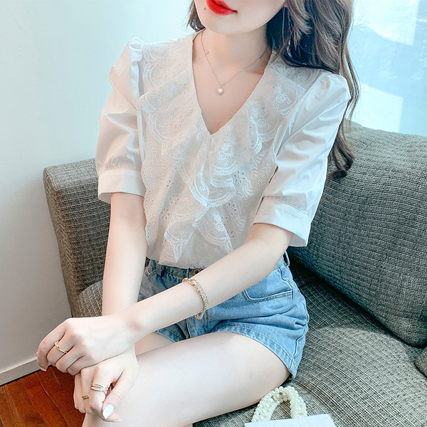 เสื้อชีฟองเกาหลี เสื้อชีฟองสวยๆ