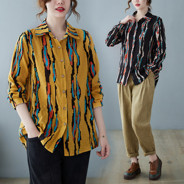 เสื้อลินิน แบบเสื้อสวยๆ เสื้อผ้าฝ้ายลินิน เสื้อเชิ้ตผ้าลินิน BY LININ