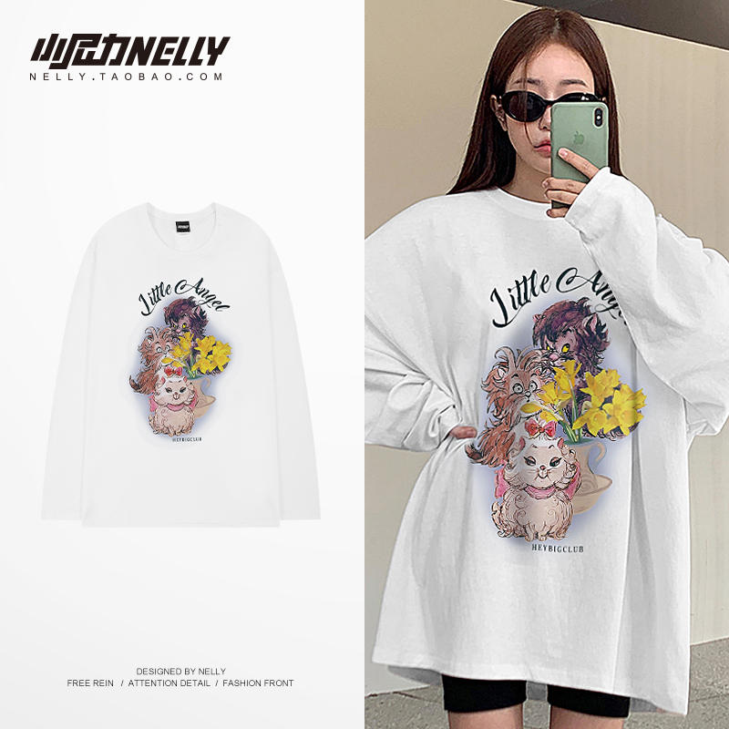 เสื้อยืดคอกลม ผู้ชาย เสื้อยืดผู้ชายเกาหลี เสื้อยืดเกาหลี แบรนด์ NELLY