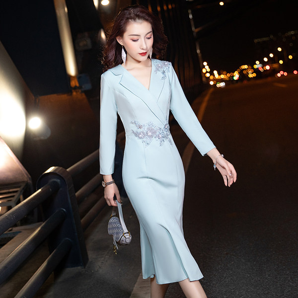 ชุดราตรี ชุดออกงาน ดีไซน์หรู แบรนด์ Angel