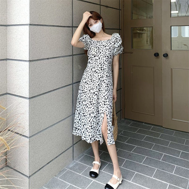เดรสวัยรุ่น-เดรสคนอ้วนวัยรุ่น L-4XL(อก38-46 นิ้ว)
