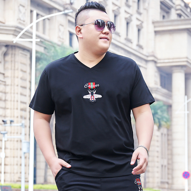 เสื้อยืดผู้ชายอ้วน S-5XL(อกเสื้อ39-51นิ้ว)