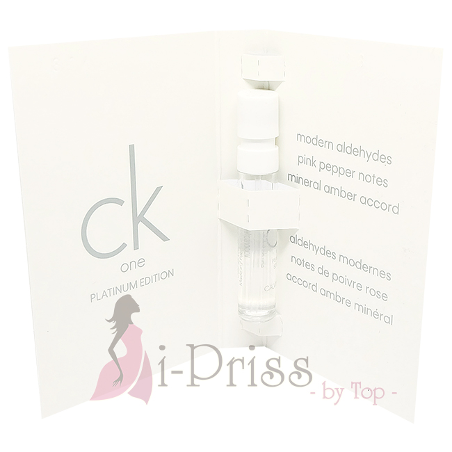 Calvin Klein CK One Platinum Edition EDT 1.2 ml. ผลิด 2018