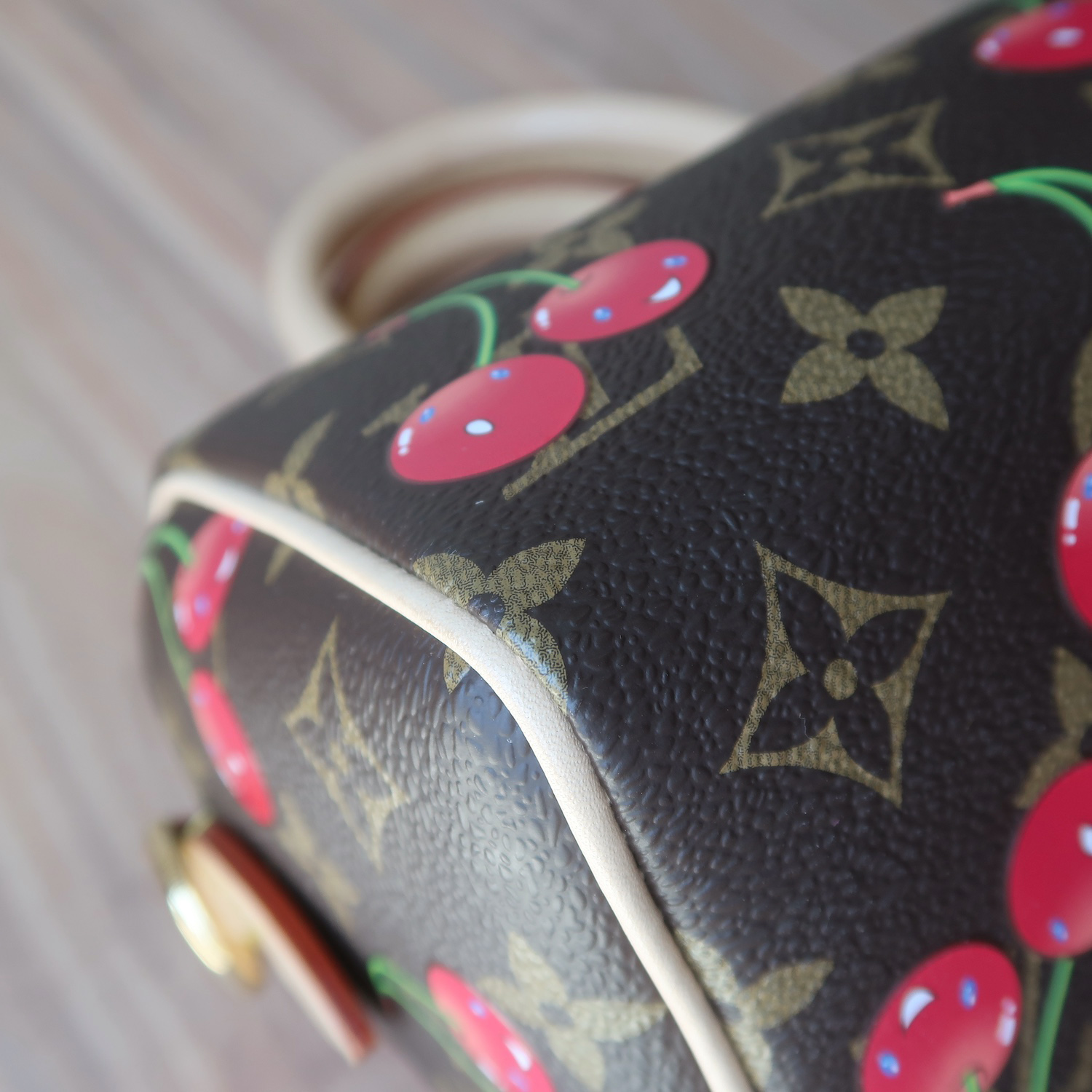Louis Vuitton X Murakami Monogram Cherry Speedy 20 Ban"