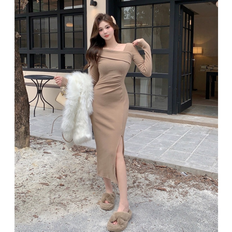 เดรสสาวอวบ มีไซส์ L-4XLอกเสื้อ 38-47 นิ้ว ใส่ได้ทั้งสาวหุ่นดีน่ารักจนถึงสาวอวบพลัสไซส์ จัดส่งฟรี! ทักแชทสั่งซื้อ