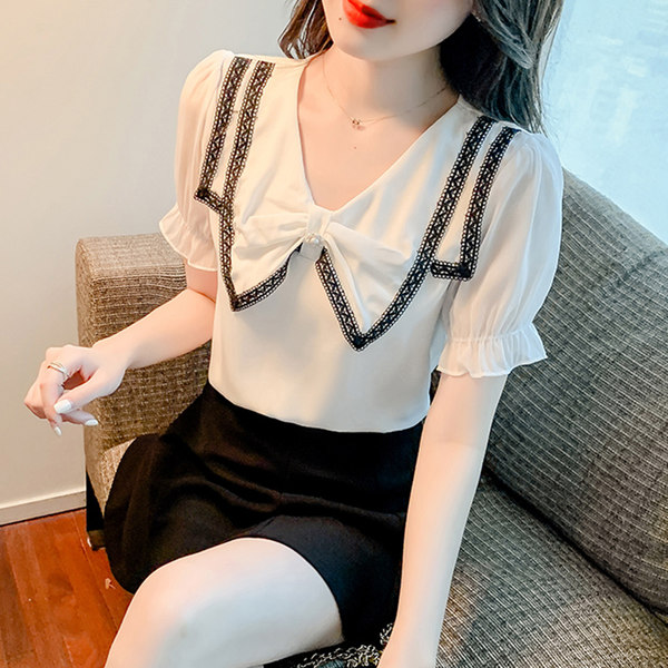 เสื้อชีฟองเกาหลี เสื้อชีฟองสวยๆ