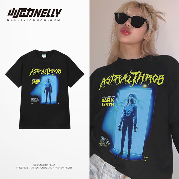 เสื้อยืดคอกลม ผู้ชาย เสื้อยืดผู้ชายเกาหลี เสื้อยืดเกาหลี แบรนด์ NELLY