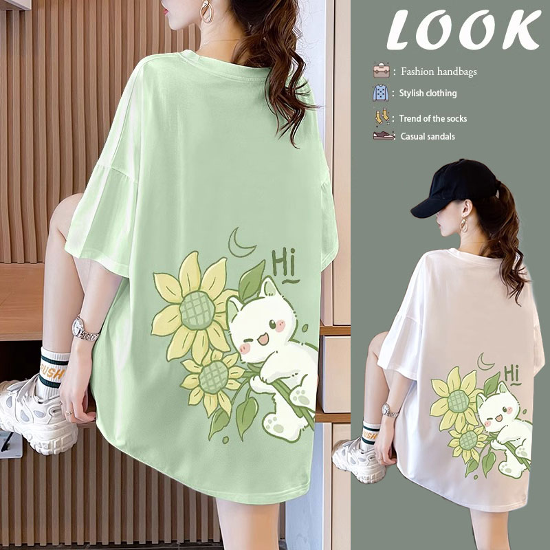เสื้อยืดคนอ้วนแบบโอเวอร์ไซส์แบบ ulzzang fashion สนใจทักแชท
