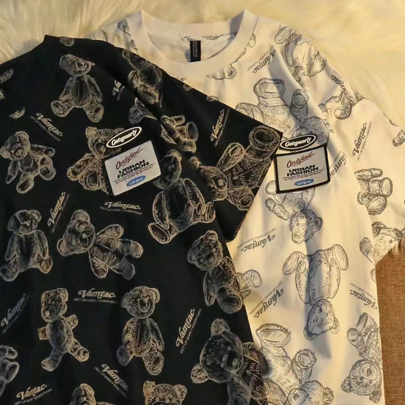 เสื้อยืดผู้ชายอ้วน S-5XL(อกเสื้อ39-51นิ้ว)