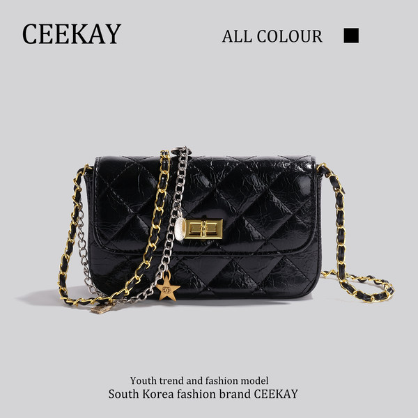 กระเป๋าสะพายข้างเกาหลี กระเป๋าผู้หญิงแบรนด์ CEEKEY