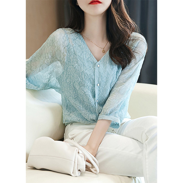 เสื้อชีฟองเกาหลี เสื้อชีฟองสวยๆ