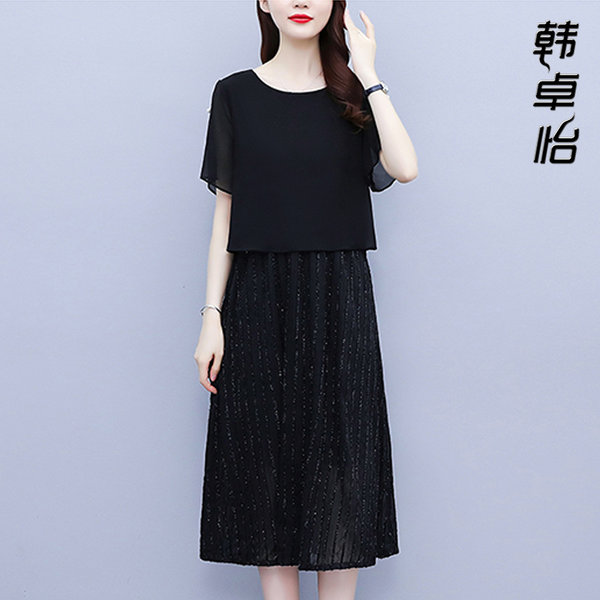 เดรสวัยผู้ใหญ่40-60ปี เดรสคุณแม่ ชุดเดรสทำงานวัยผู้ใหญ่ แบรนด์ MAMA DRESS