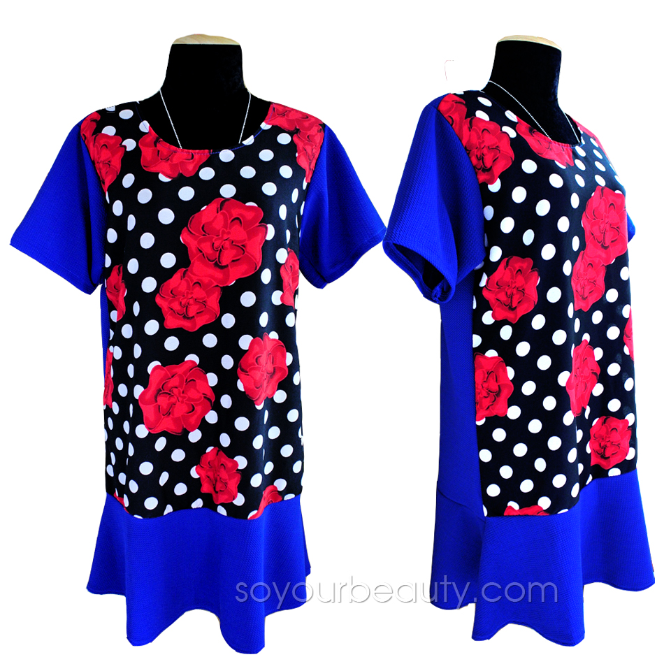 เสื้อผ้าแฟชั่น ชุดเดรสคนอ้วนชายย้วยน่ารัก