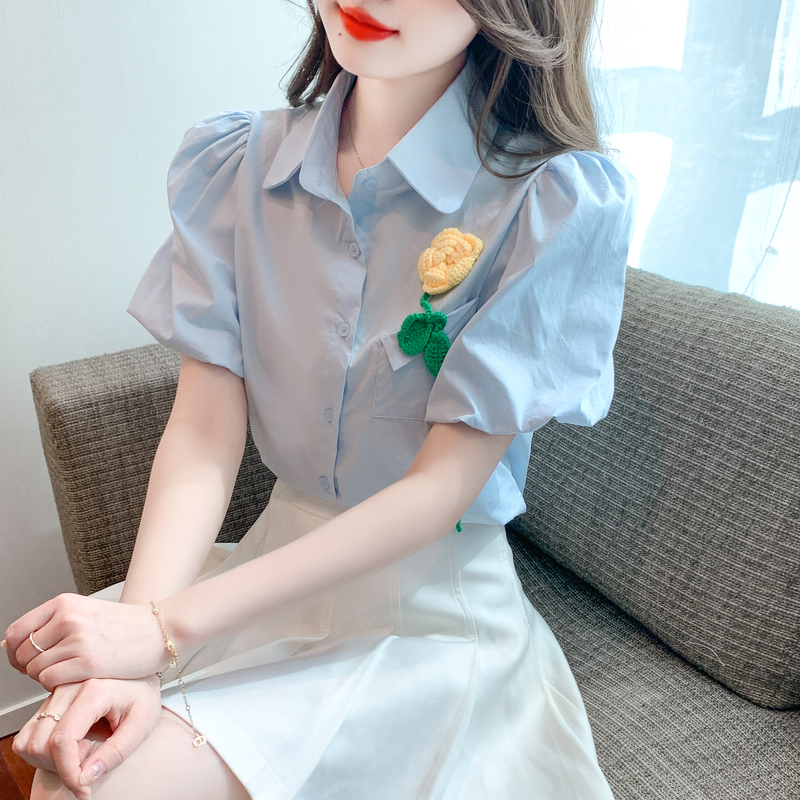 เสื้อเชิ้ตผู้หญิงใส่ทํางาน 390 บาทต่อชิ้น ฟรีค่าจัดส่ง