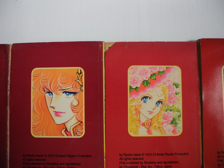 กุหลาบแวร์ซายส์ ครบชุด 10 เล่มจบ / ริโยโกะ อิเคดะ