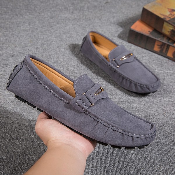รองเท้าหนังผู้ชาย มีไซส์39-44 รองเท้าโลฟเฟอร์ชาย Slip-On Shoes