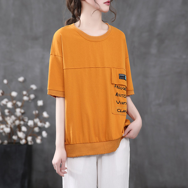 เสื้อยืดวินเทจ ฟรีไซส์อกเสื้อประมาณ 38-42