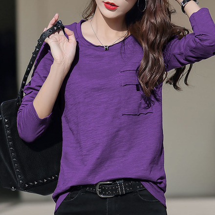 เสื้อยืดแขนยาวแฟชั่น เสื้อยืด T-shirt แขนยาว