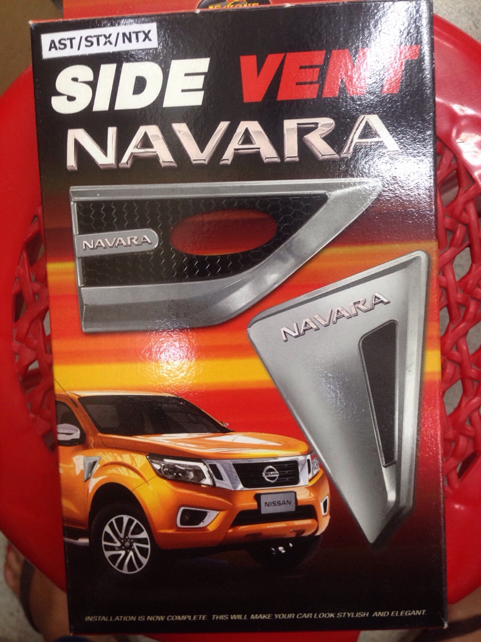 SideVent (รุ่นไฟเลี้ยวกระจกมองข้าง) New Navara NP300
