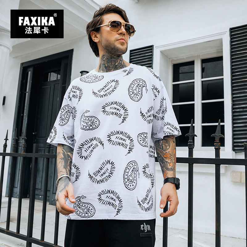 เสื้อยืดผู้ชายอ้วน S-5XL(อกเสื้อ39-51นิ้ว)