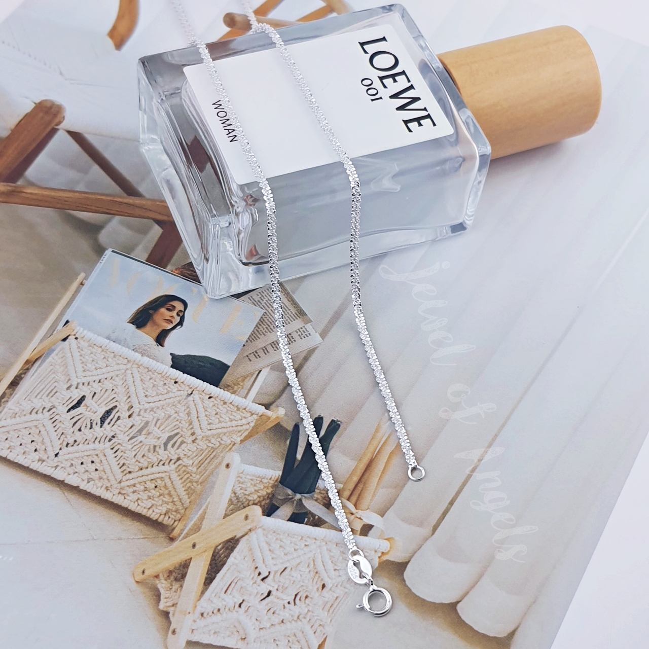สร้อยคอสั้นเงินแท้ S925 รุ่น Snowflake สร้อยคอสั้นลายเกล็ดหิมะ สร้อยคอแฟชั่น silver925