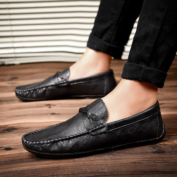 รองเท้าหนังผู้ชาย มีไซส์39-44 รองเท้าโลฟเฟอร์ชาย Slip-On Shoes