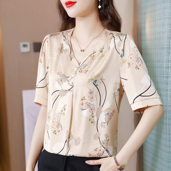 เสื้อชีฟองเกาหลี เสื้อชีฟองสวยๆ