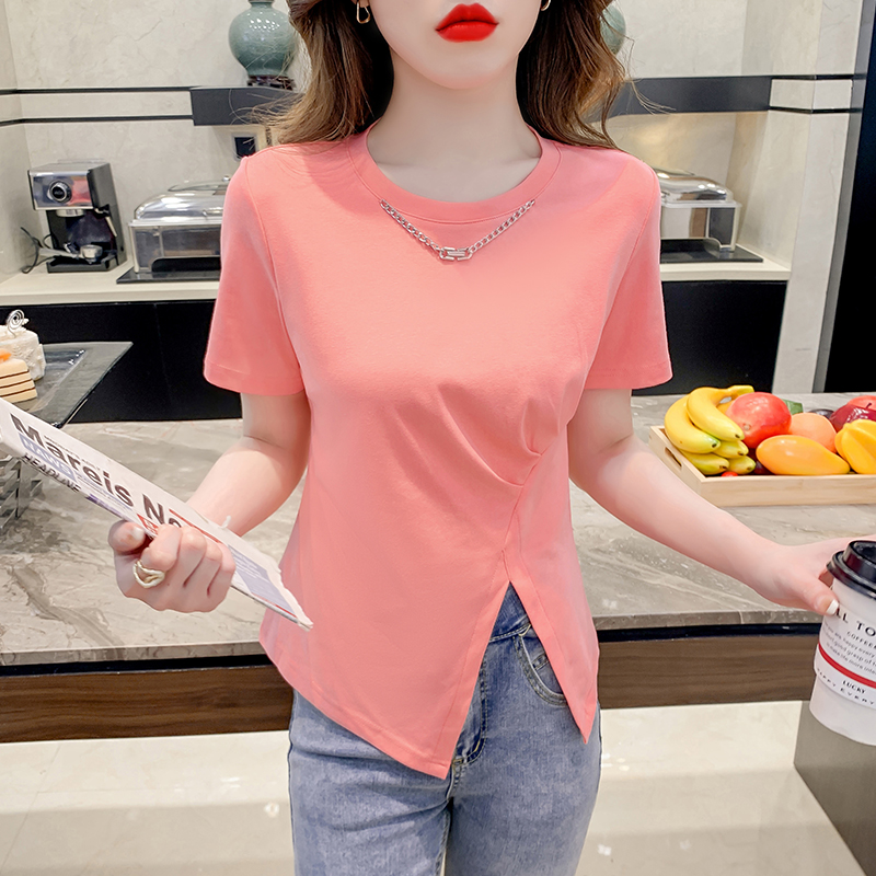 เสื้อผ้าวัยรุ่นเกาหลี เสื้อยืดวัยรุ่นผู้หญิง มีขนาด S M L XL