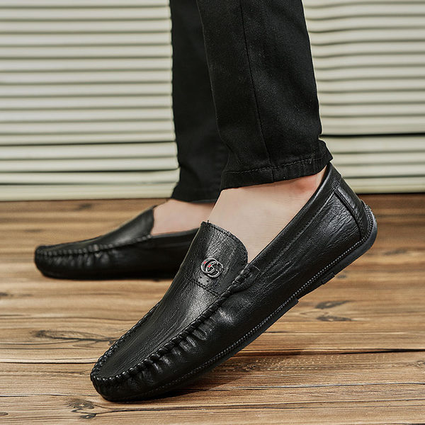 รองเท้าหนังผู้ชาย มีไซส์39-44 รองเท้าโลฟเฟอร์ชาย Slip-On Shoes