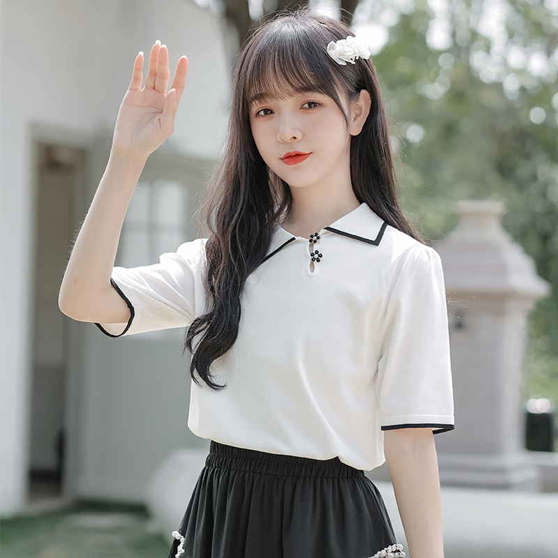 เสื้อผ้าวัยรุ่นเกาหลี เสื้อยืดวัยรุ่นผู้หญิง มีขนาด S M L XL