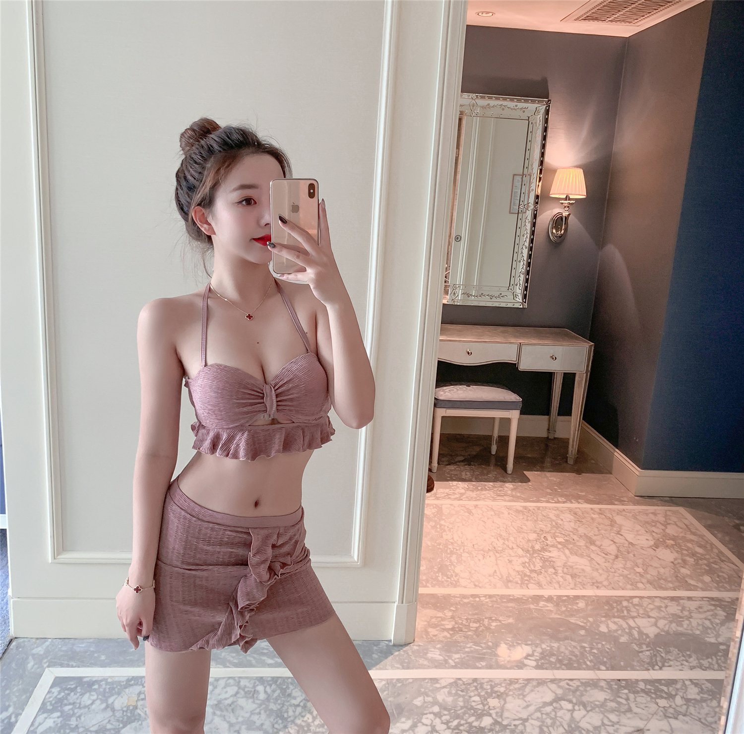 ชุดว่ายน้ำผู้หญิง ชุดว่ายน้ำน่ารัก Bikini ชุดไปทะเล