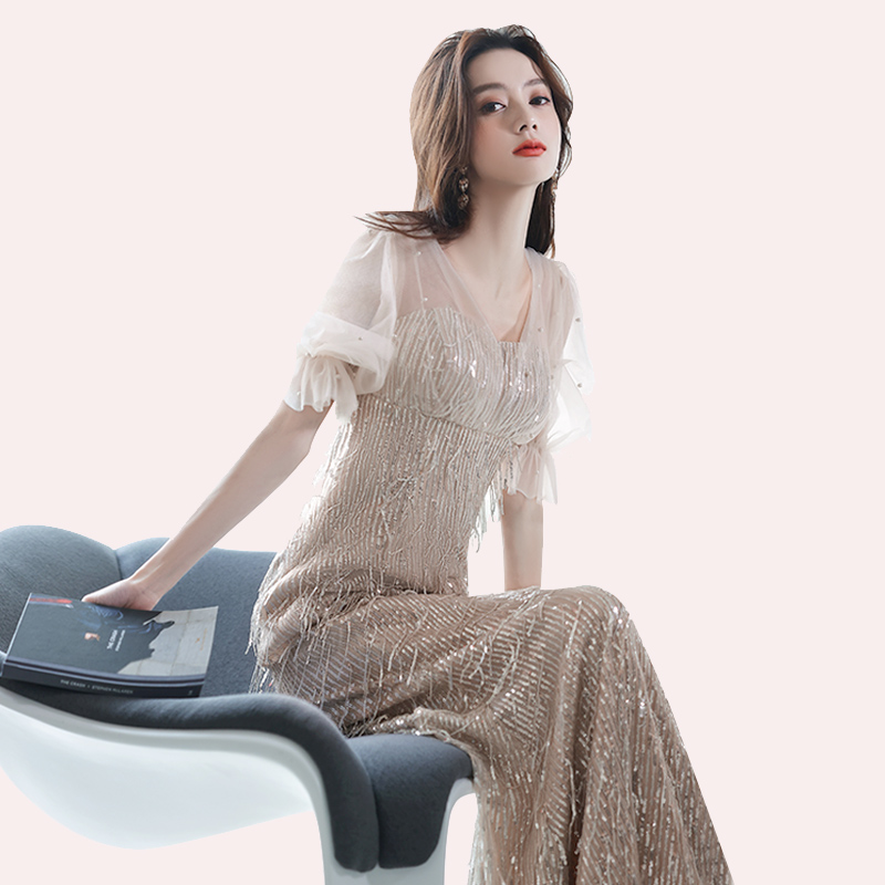 ชุดราตรี ชุดราตรีสวยหรู แบบ ทันสมัย Evening dress