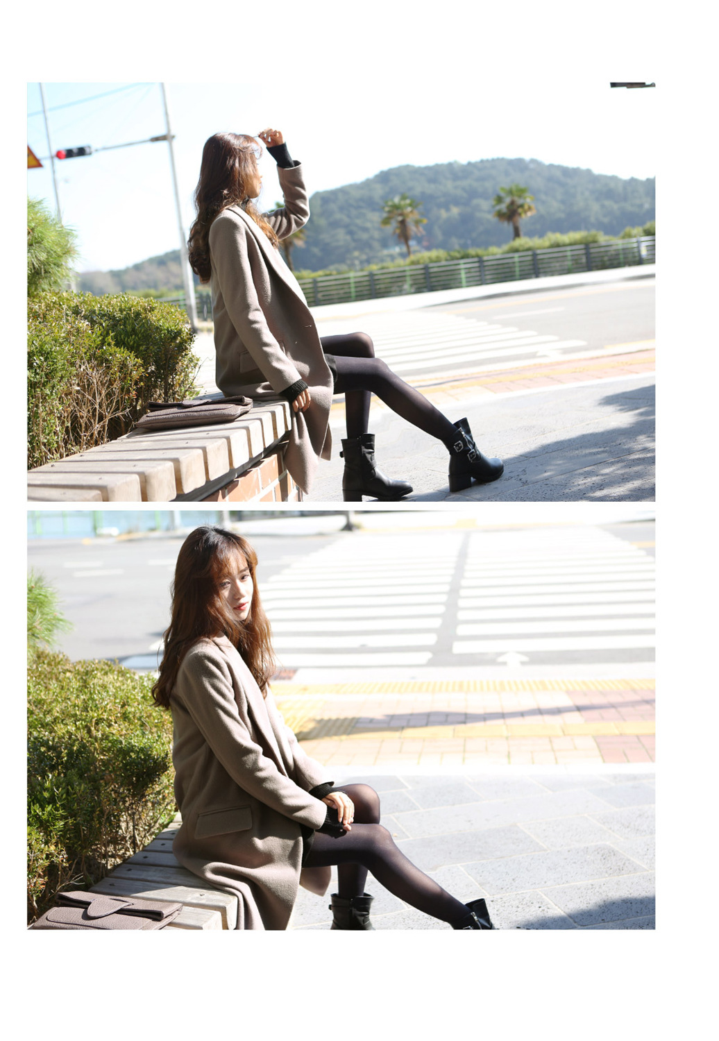 OverCoat เสื้อโค้ทกันหนาวตัวยาว สีเทา งานดี ผ้าวูลเนื้อดีเรียบไม่เป็นขุย บุซับในกันลมอย่างดี พร้อมส่ง สีเทา