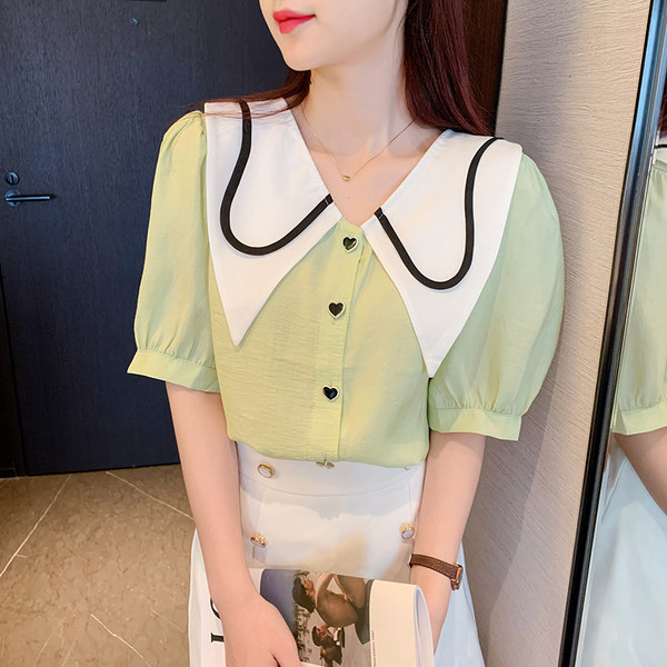 เสื้อชีฟองเกาหลี เสื้อชีฟองสวยๆ