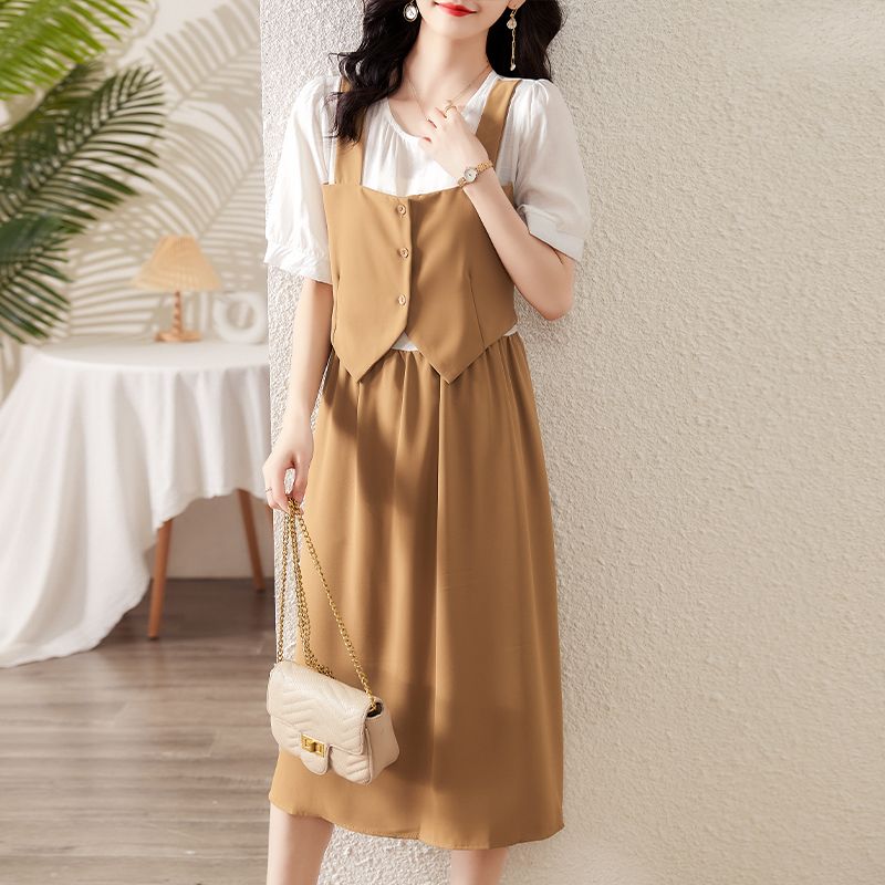 เดรสคนอ้วน เดรสสาวอวบ ชุดเดรสคนอ้วนวัยรุ่น BY PLUS SIZE Girl
